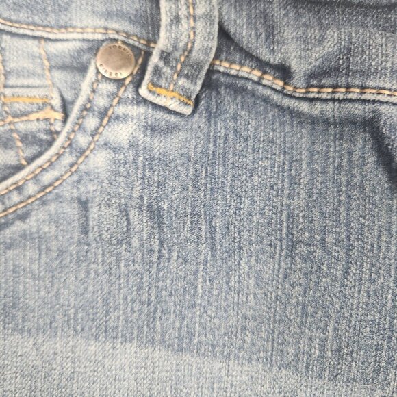 Torrid Jeggings Women's 16R 3 Button Stretch Mid Rise Ankle Distressed Denim - Picture 7 of 11